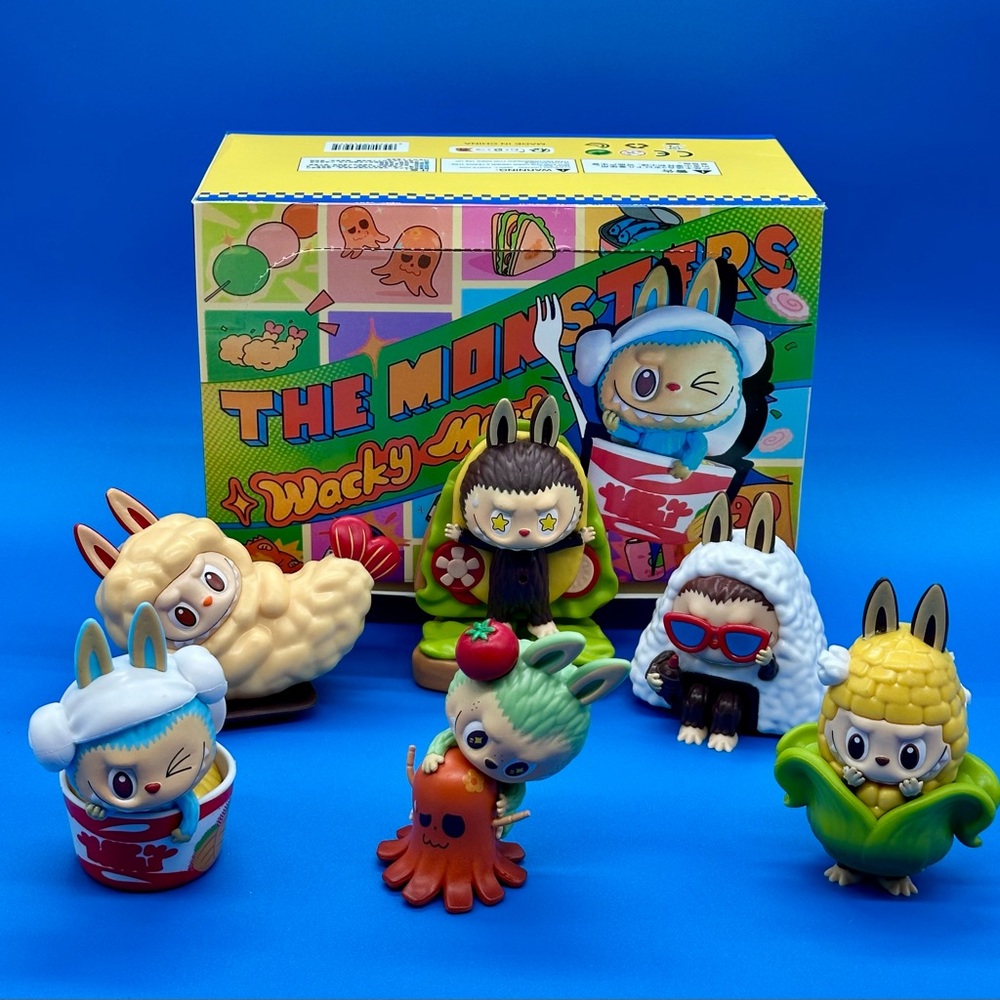 Labubu Wacky Mart Playset with Vibrant Figures